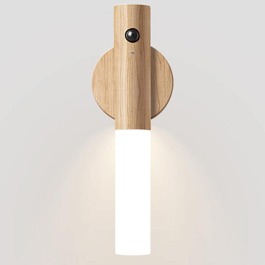 Motion-Sensing Wooden Light